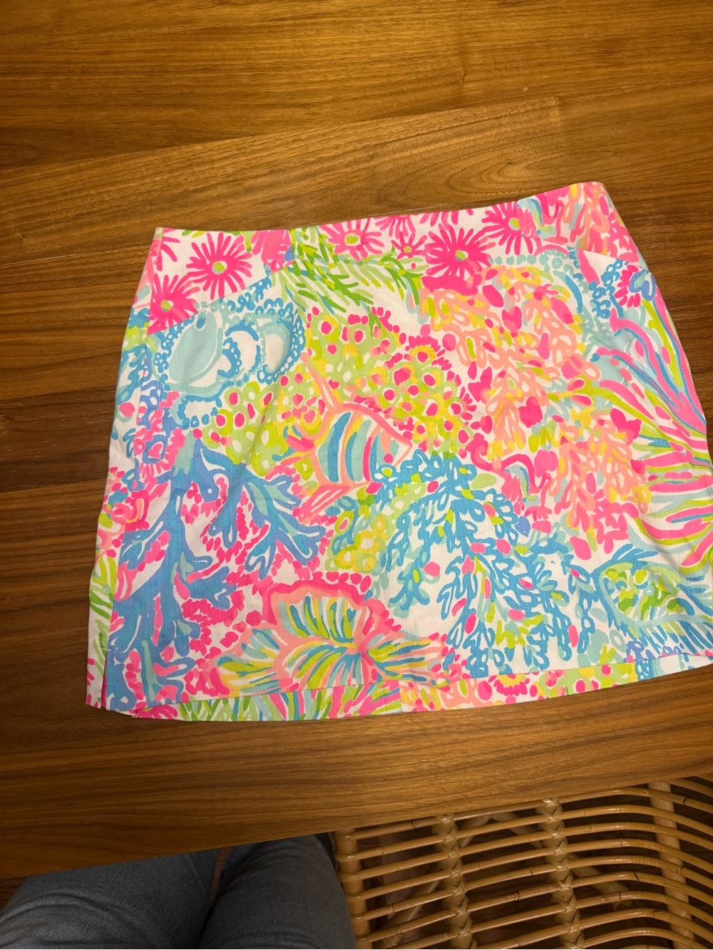 Lilly Pulitzer Marigold Skort in the “Lovers Coral” Print